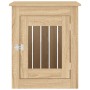 Hundekäfig aus Holzwerkstoff Sonoma-Eiche 55x75x65 cm von vidaXL, Hundehütten - Ref: Foro24-838318, Preis: 90,16 €, Rabatt: %
