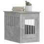 Hundekäfig aus Holzwerkstoff, grauer Beton, 55 x 80 x 68 cm von vidaXL, Hundehütten - Ref: Foro24-838326, Preis: 89,49 €, Rab...