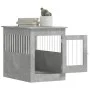 Hundekäfig aus Holzwerkstoff, grauer Beton, 55 x 80 x 68 cm von vidaXL, Hundehütten - Ref: Foro24-838326, Preis: 88,06 €, Rab...