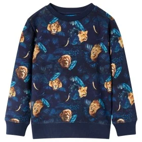 Marineblaues Kinder-Sweatshirt 92 von vidaXL, Kinder-T-Shirts - Ref: Foro24-13314, Preis: 12,91 €, Rabatt: %