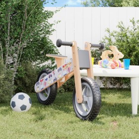 Gray print children's balance bike by vidaXL, Pedal or push vehicles - Ref: Foro24-358363, Price: 39,88 €, Discount: %