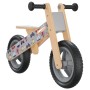 Bicicleta de equilibrio para niños estampado gris