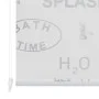 Splash shower roller blind 100x240 cm by vidaXL, shower curtains - Ref: Foro24-142872, Price: 26,40 €, Discount: %