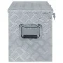 Aluminiumbox 90,5x35x40 cm silber von vidaXL, Werkzeugkästen - Ref: Foro24-142940, Preis: 212,89 €, Rabatt: %
