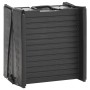 Rampa plegable para perros plástico negro 153x40x12,5 cm