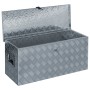 Aluminiumbox 90,5x35x40 cm silber von vidaXL, Werkzeugkästen - Ref: Foro24-142940, Preis: 200,24 €, Rabatt: %