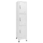 Schließfachschrank mit 3 Fächern 38x45x180 cm von vidaXL, Schließfächer und Lagerschränke - Ref: Foro24-244474, Preis: 163,53...
