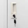 Schließfachschrank mit 3 Fächern 38x45x180 cm von vidaXL, Schließfächer und Lagerschränke - Ref: Foro24-244474, Preis: 154,93...