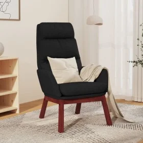 Entspannungssessel aus schwarzem Stoff von vidaXL, Sessel - Ref: Foro24-341165, Preis: 125,49 €, Rabatt: %