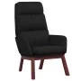 Black fabric relaxation armchair by vidaXL, Armchairs - Ref: Foro24-341165, Price: 127,24 €, Discount: %