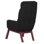 Black fabric relaxation armchair by vidaXL, Armchairs - Ref: Foro24-341165, Price: 127,24 €, Discount: %