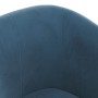 Dunkelblauer Samtsessel mit Hocker von vidaXL, Sessel - Ref: Foro24-356453, Preis: 170,39 €, Rabatt: %