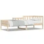 Sofá cama de madera maciza de pino 80x200 cm de vidaXL, Camas y somieres - Ref: Foro24-840367, Precio: 89,18 €, Descuento: %