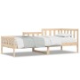 Sofá cama de madera maciza de pino 80x200 cm de vidaXL, Camas y somieres - Ref: Foro24-840367, Precio: 90,33 €, Descuento: %
