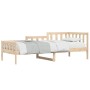 Sofá cama de madera maciza de pino 80x200 cm de vidaXL, Camas y somieres - Ref: Foro24-840367, Precio: 90,33 €, Descuento: %