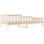 Sofá cama de madera maciza de pino 80x200 cm de vidaXL, Camas y somieres - Ref: Foro24-840367, Precio: 90,33 €, Descuento: %