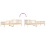 Sofá cama de madera maciza de pino 80x200 cm de vidaXL, Camas y somieres - Ref: Foro24-840367, Precio: 90,33 €, Descuento: %