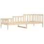 Sofá cama madera maciza de pino 90x190 cm de vidaXL, Camas y somieres - Ref: Foro24-840373, Precio: 89,21 €, Descuento: %