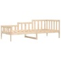 Sofá cama madera maciza de pino 90x190 cm de vidaXL, Camas y somieres - Ref: Foro24-840373, Precio: 90,37 €, Descuento: %