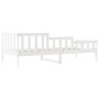 Sofá cama madera maciza de pino blanco 90x200 cm de vidaXL, Camas y somieres - Ref: Foro24-840371, Precio: 93,44 €