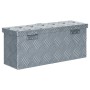 Aluminiumbox 48,5x14x20 cm silber von vidaXL, Werkzeugkästen - Ref: Foro24-142935, Preis: 64,17 €, Rabatt: %