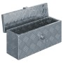 Aluminiumbox 48,5x14x20 cm silber von vidaXL, Werkzeugkästen - Ref: Foro24-142935, Preis: 64,17 €, Rabatt: %