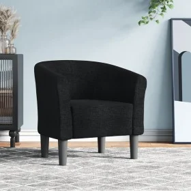 Black fabric armchair by vidaXL, Armchairs - Ref: Foro24-356432, Price: 175,90 €, Discount: %