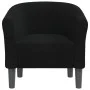 Schwarzer Stoffsessel von vidaXL, Sessel - Ref: Foro24-356432, Preis: 174,80 €, Rabatt: %