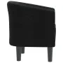 Black fabric armchair by vidaXL, Armchairs - Ref: Foro24-356432, Price: 177,62 €, Discount: %