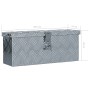 Aluminiumbox 48,5x14x20 cm silber von vidaXL, Werkzeugkästen - Ref: Foro24-142935, Preis: 64,17 €, Rabatt: %