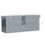 Aluminum box 48.5x14x20 cm silver by vidaXL, Toolboxes - Ref: Foro24-142935, Price: 63,04 €, Discount: %