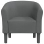 Sillón de tela gris oscuro de vidaXL, Sillones - Ref: Foro24-356430, Precio: 161,12 €, Descuento: %