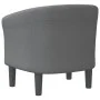 Sillón de tela gris oscuro de vidaXL, Sillones - Ref: Foro24-356430, Precio: 175,83 €, Descuento: %