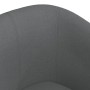 Sillón de tela gris oscuro de vidaXL, Sillones - Ref: Foro24-356430, Precio: 161,12 €, Descuento: %