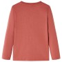 Langarm-T-Shirt für Kinder in der Hennafarbe 128 von vidaXL, Kinder-T-Shirts - Ref: Foro24-12997, Preis: 8,39 €, Rabatt: %