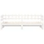 Removable sofa bed solid white pine wood 2x(90x190) cm by vidaXL, Beds and slatted bases - Ref: Foro24-840392, Price: 142,93 ...