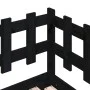 Abnehmbares Schlafsofa aus massivem schwarzem Kiefernholz, 2 x (90 x 200) cm von vidaXL, Betten und Lattenroste - Ref: Foro24...