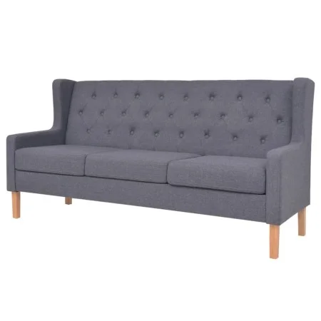 3 seater gray fabric sofa by vidaXL, Sofas - Ref: Foro24-245454, Price: 387,87 €, Discount: %