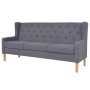 3 seater gray fabric sofa by vidaXL, Sofas - Ref: Foro24-245454, Price: 373,10 €, Discount: %