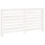 Solid white pine wood radiator cover 153x19x84 cm by vidaXL, Accessories for heating radiators - Ref: Foro24-822602, Price: 7...