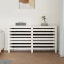 Heizkörperabdeckung aus massivem weißem Kiefernholz, 153 x 19 x 84 cm von vidaXL, Zubehör für Heizkörper - Ref: Foro24-822602...