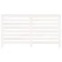 Cubierta de radiador madera maciza de pino blanco 153x19x84 cm de vidaXL, Accesorios para radiadores de calefacción - Ref: Fo...