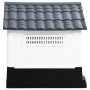 Hundehütte aus grauem Polypropylen, 57 x 68 x 66 cm von vidaXL, Hundehütten - Ref: Foro24-152228, Preis: 91,58 €, Rabatt: %