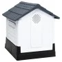 Hundehütte aus grauem Polypropylen, 57 x 68 x 66 cm von vidaXL, Hundehütten - Ref: Foro24-152228, Preis: 91,58 €, Rabatt: %