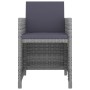 5-piece garden dining set and gray synthetic rattan cushions by vidaXL, Garden sets - Ref: Foro24-43901, Price: 344,86 €, Dis...