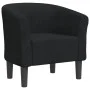Sillón de terciopelo negro de vidaXL, Sillones - Ref: Foro24-356443, Precio: 155,00 €, Descuento: %