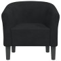 Schwarzer Samtsessel von vidaXL, Sessel - Ref: Foro24-356443, Preis: 187,78 €, Rabatt: %