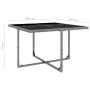 Set de comedor de jardín 5 pzas y cojines ratán sintético gris de vidaXL, Conjuntos de jardín - Ref: Foro24-43901, Precio: 33...