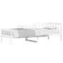 Sofá cama madera maciza de pino blanco 80x200 cm de vidaXL, Camas y somieres - Ref: Foro24-840368, Precio: 104,01 €, Descuent...