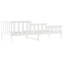 Sofá cama madera maciza de pino blanco 80x200 cm de vidaXL, Camas y somieres - Ref: Foro24-840368, Precio: 105,28 €